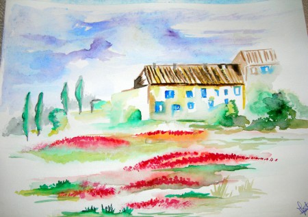 copie paysage essai