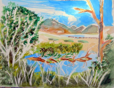 copie essai paysage Australien