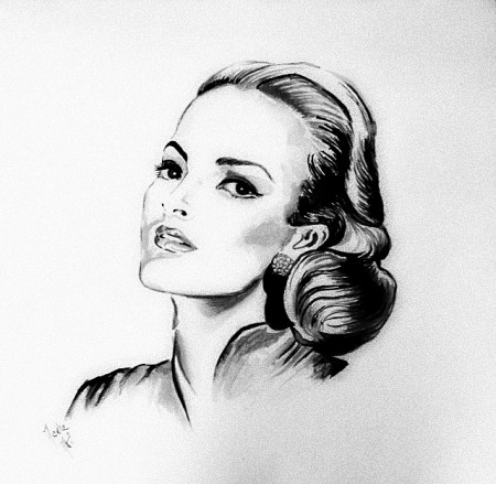 Princesse Grace de Monaco 2 (38 x 40 cm)